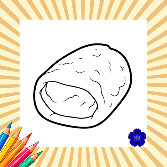 Snack & Soda : Coloriage cozy et apaisant