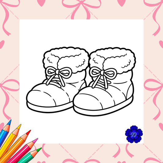 Ballerine & Tutu : Coloriage cozy et apaisant