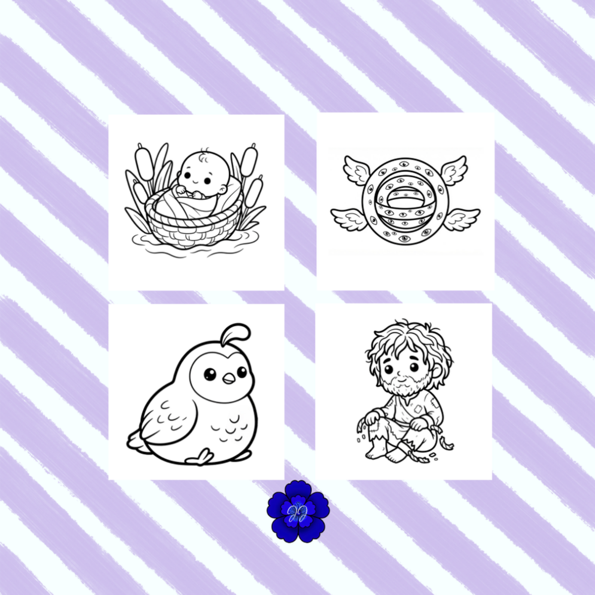 La bible en couleur n°2 : Coloriage cozy et apaisant