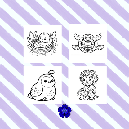 La bible en couleur n°2 : Coloriage cozy et apaisant