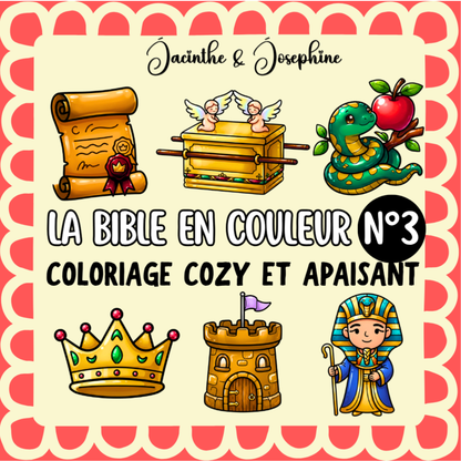 La bible en couleur n°3 : Coloriage cozy et apaisant