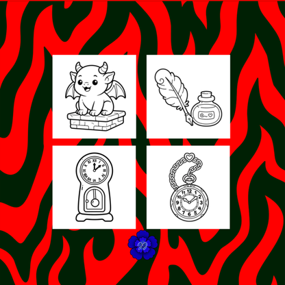 Mystère & Frisson : Coloriage cozy et apaisant