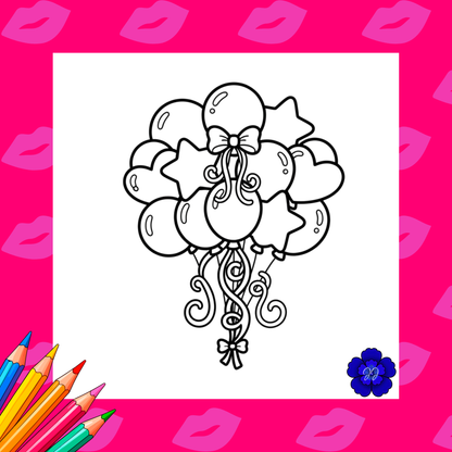 Poupée & Glossy : Coloriage cozy et apaisant