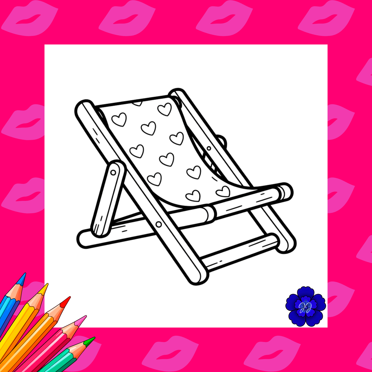 Poupée & Glossy : Coloriage cozy et apaisant