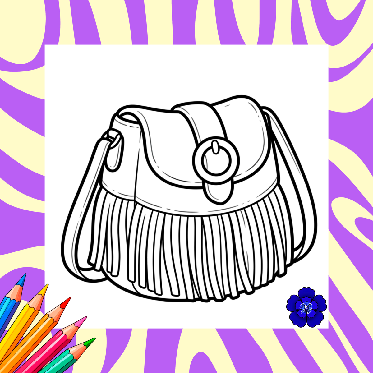 Retro & Souvenir : Coloriage cozy et apaisant