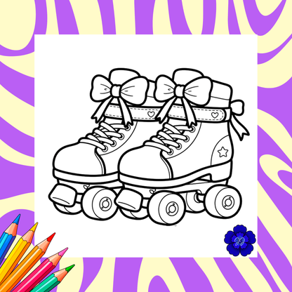 Retro & Souvenir : Coloriage cozy et apaisant