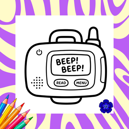 Retro & Souvenir : Coloriage cozy et apaisant