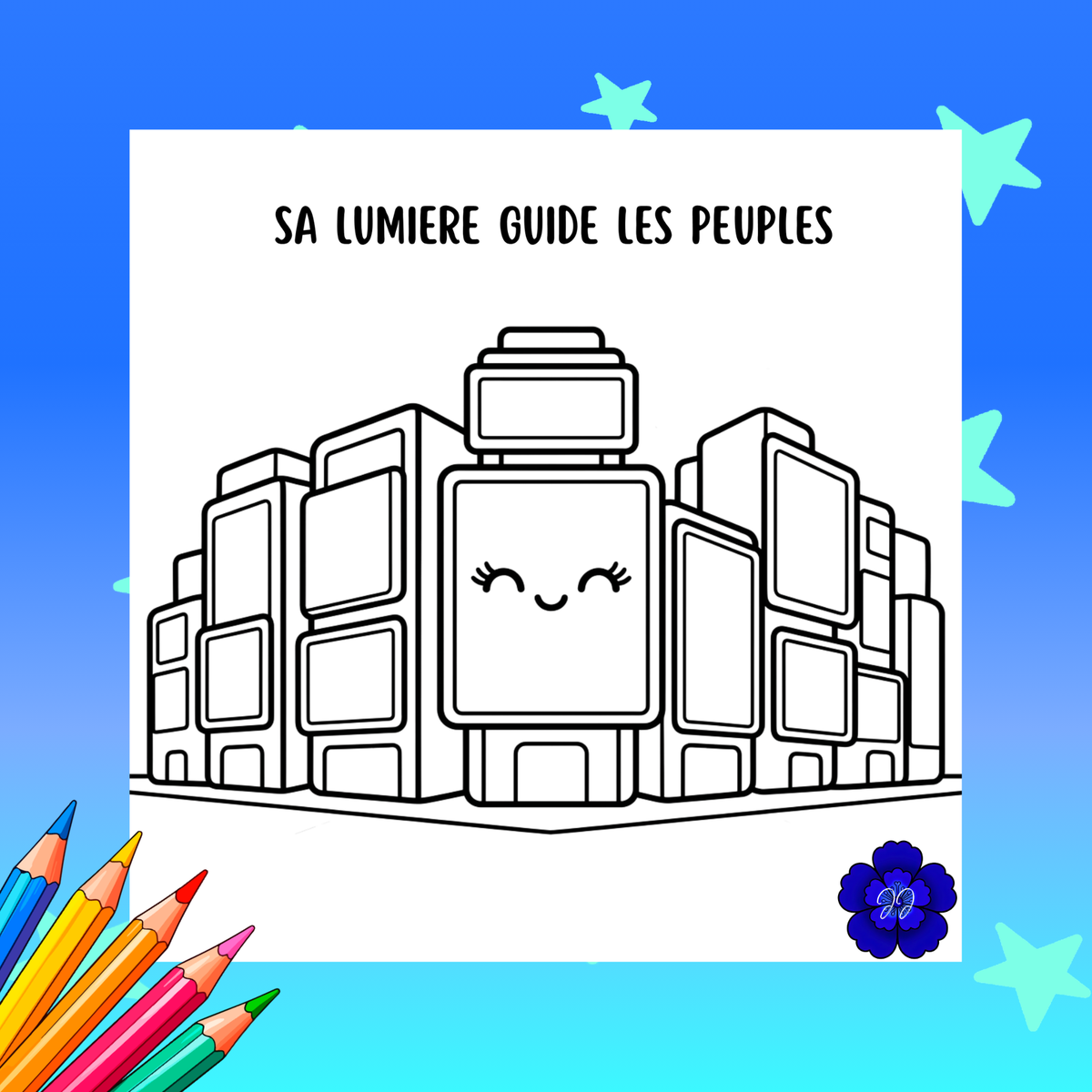 Merveilles Divines : Coloriage cozy et inspirant