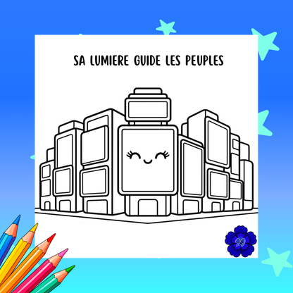 Merveilles Divines : Coloriage cozy et inspirant