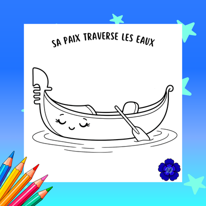 Merveilles Divines : Coloriage cozy et inspirant