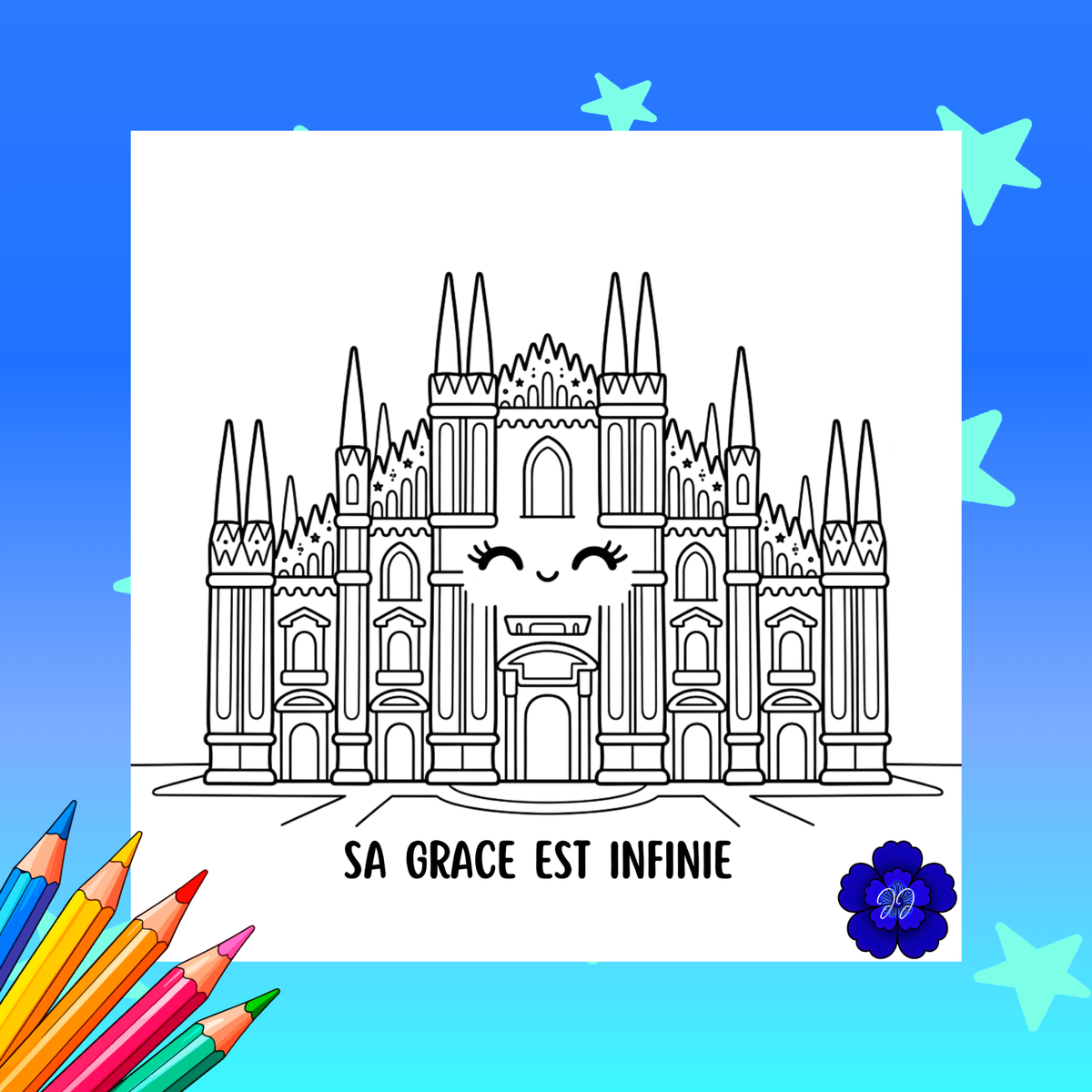 Merveilles Divines : Coloriage cozy et inspirant