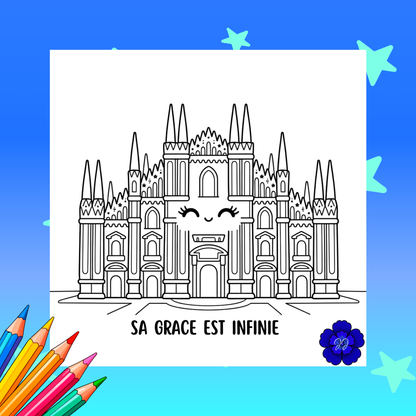 Merveilles Divines : Coloriage cozy et inspirant