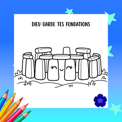 Merveilles Divines : Coloriage cozy et inspirant