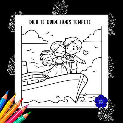 Filmographie Eternelle : Coloriage cozy et inspirant