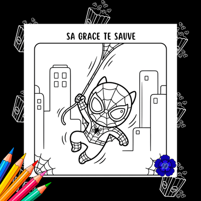 Filmographie Eternelle : Coloriage cozy et inspirant