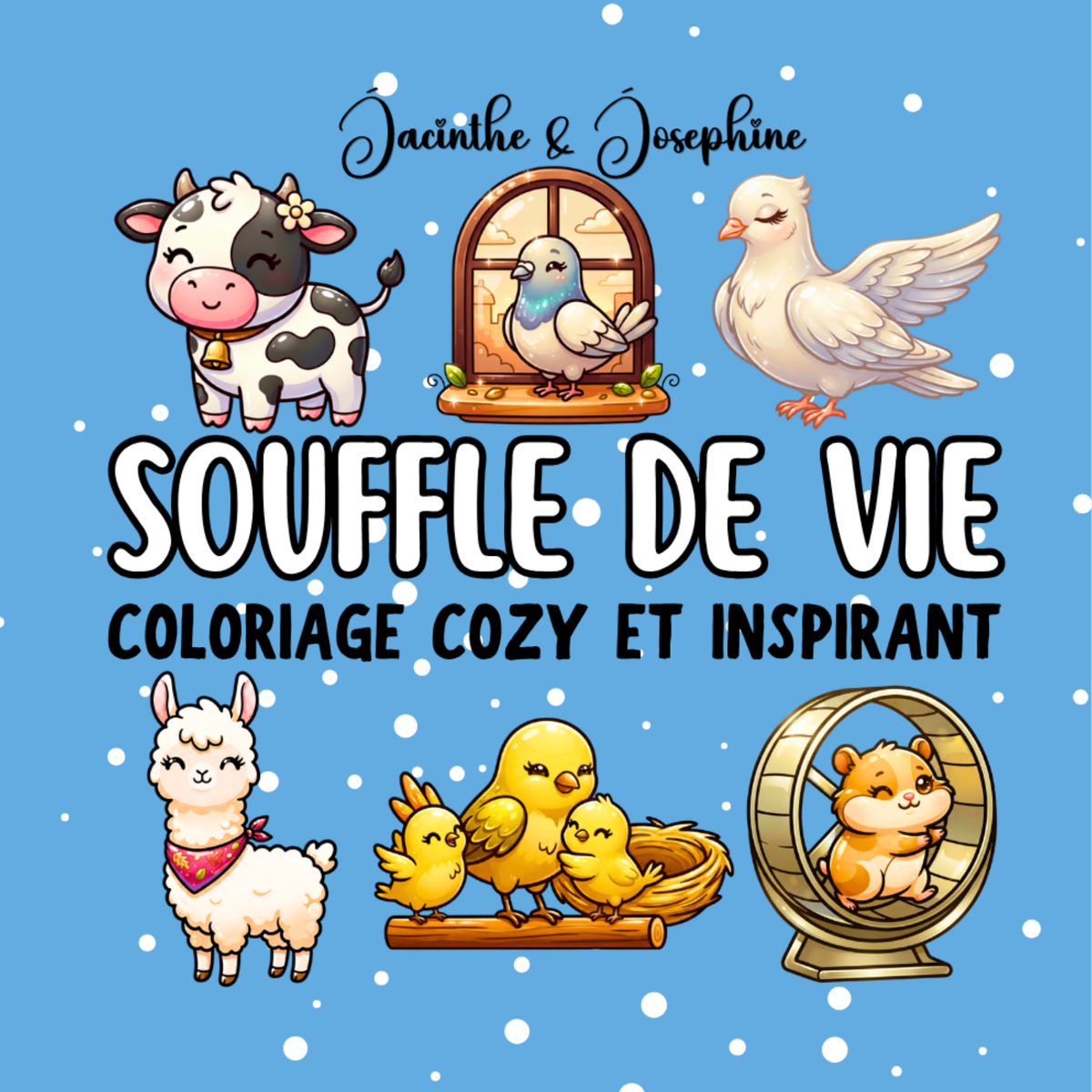 Souffle de vie : Coloriage cozy et inspirant