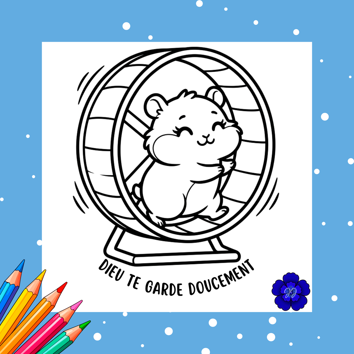 Souffle de vie : Coloriage cozy et inspirant