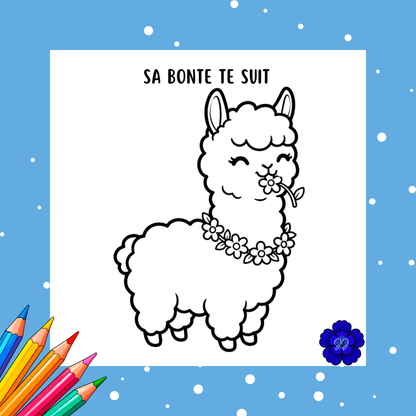 Souffle de vie : Coloriage cozy et inspirant