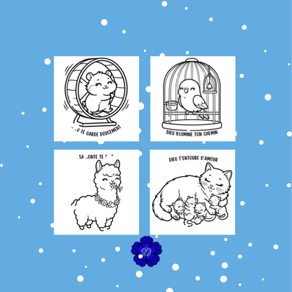 Souffle de vie : Coloriage cozy et inspirant