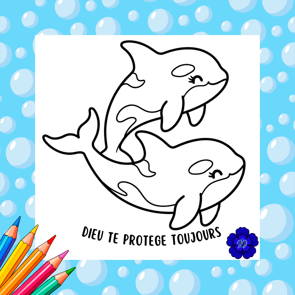 Océan de Foi : Coloriage cozy et inspirant