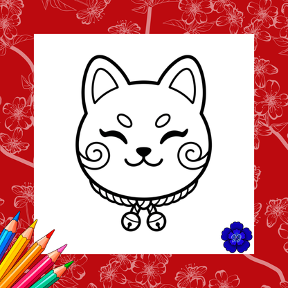 Japon & Tradition : Coloriage cozy et apaisant
