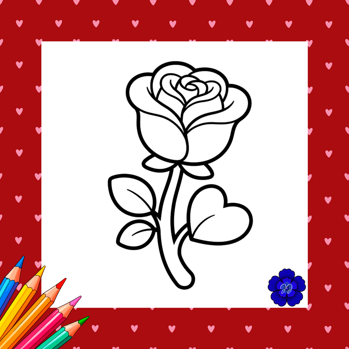 Câlin & Bisou : Coloriage cozy et apaisant