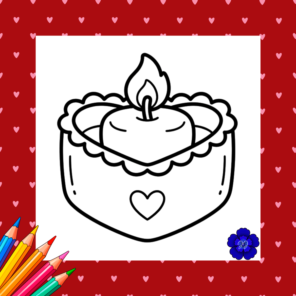 Câlin & Bisou : Coloriage cozy et apaisant