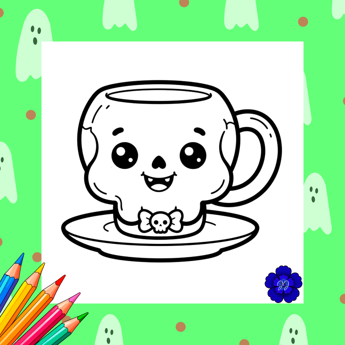 Costume & Monstre : Coloriage cozy et apaisant