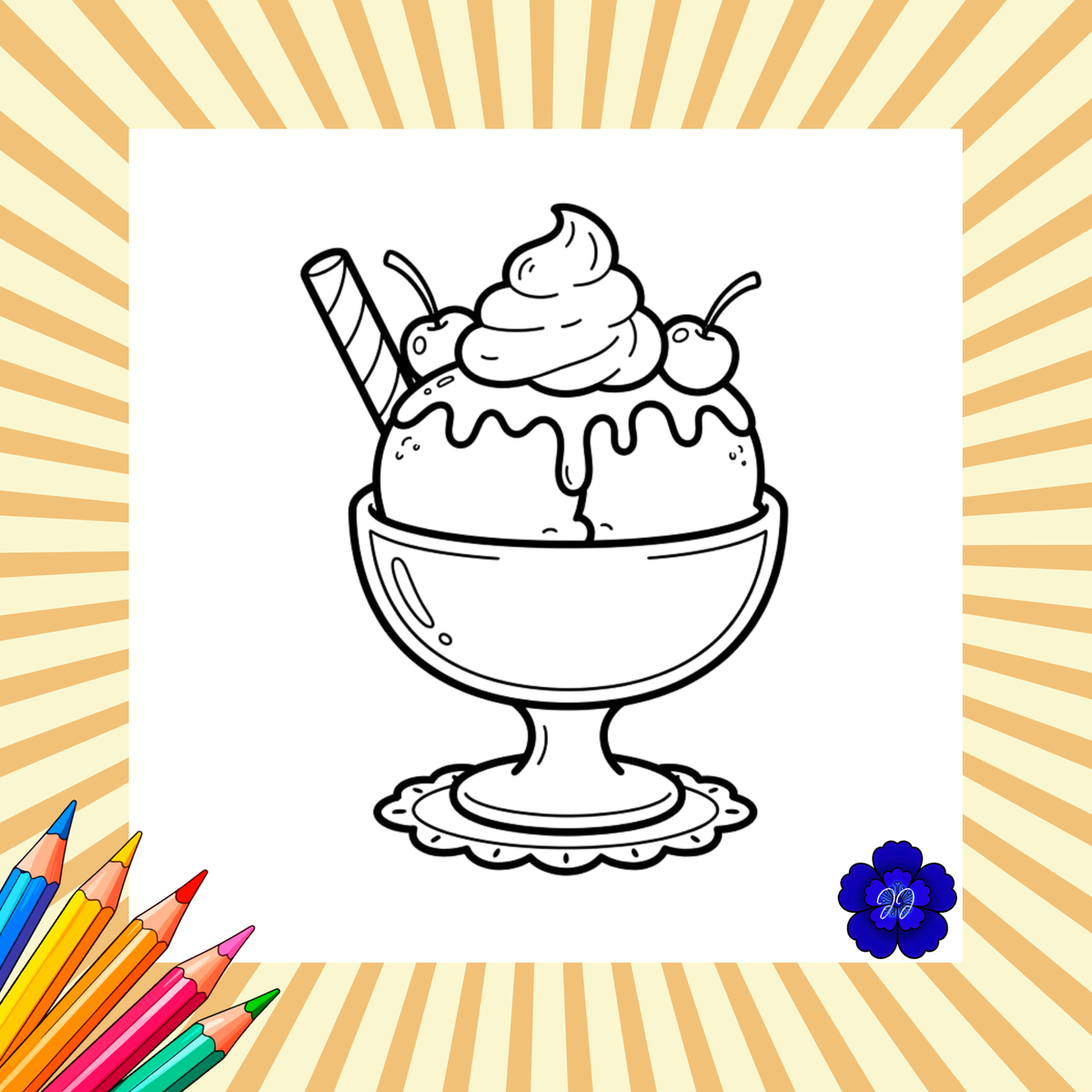 Snack & Soda : Coloriage cozy et apaisant