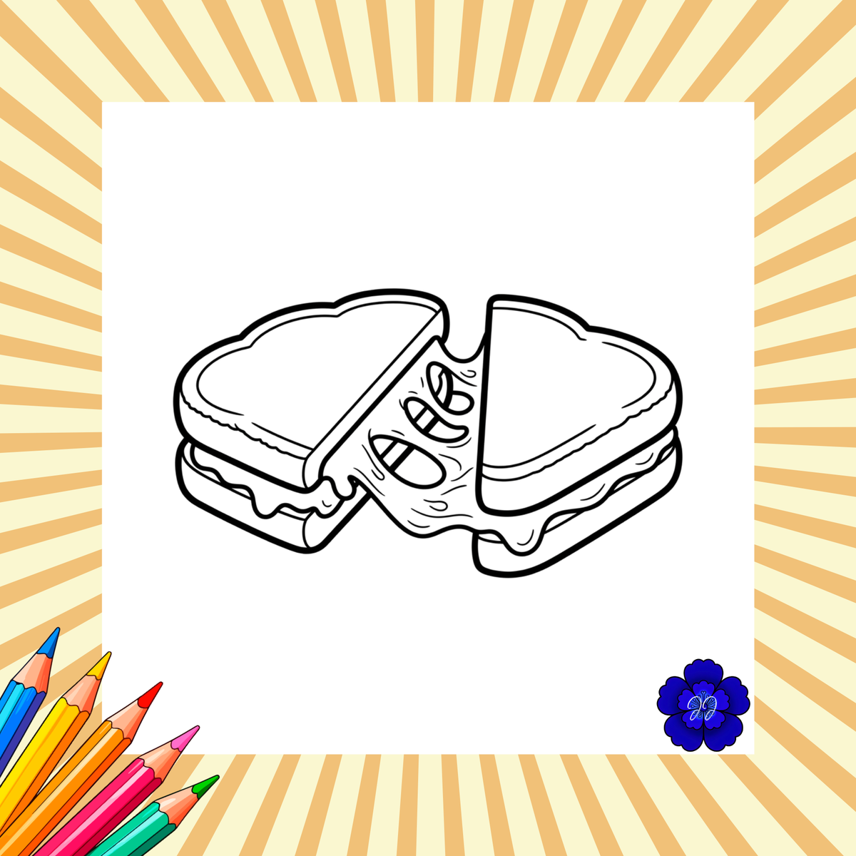 Snack & Soda : Coloriage cozy et apaisant