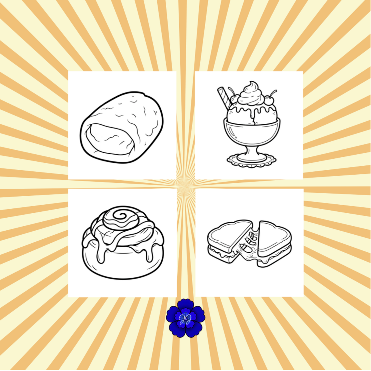 Snack & Soda : Coloriage cozy et apaisant