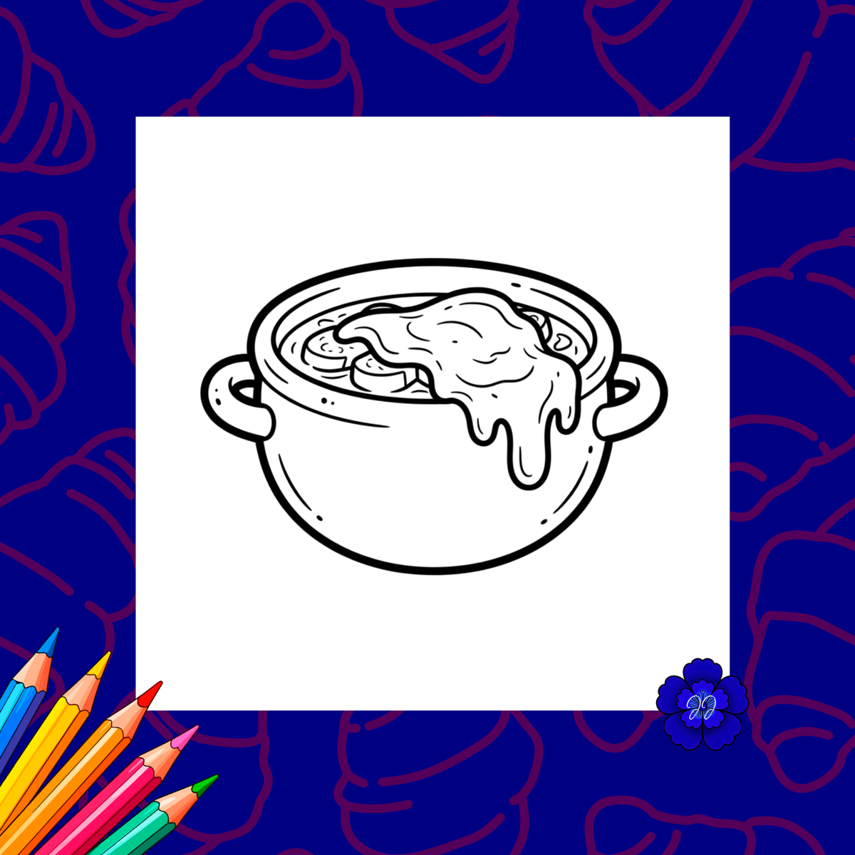 France & Tradition : Coloriage cozy et apaisant