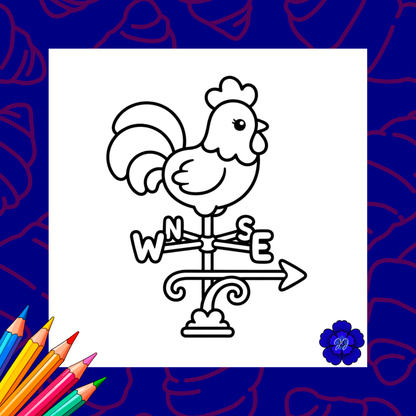 France & Tradition : Coloriage cozy et apaisant