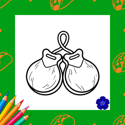 Mexique & Tradition : Coloriage cozy et apaisant